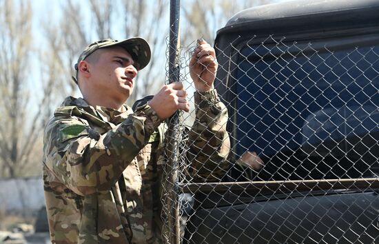 Russia Ukraine Military Operation Repair Unit