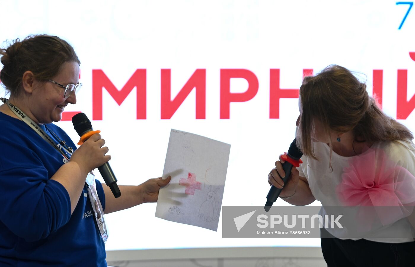 RUSSIA EXPO. Events held as part of Health Day