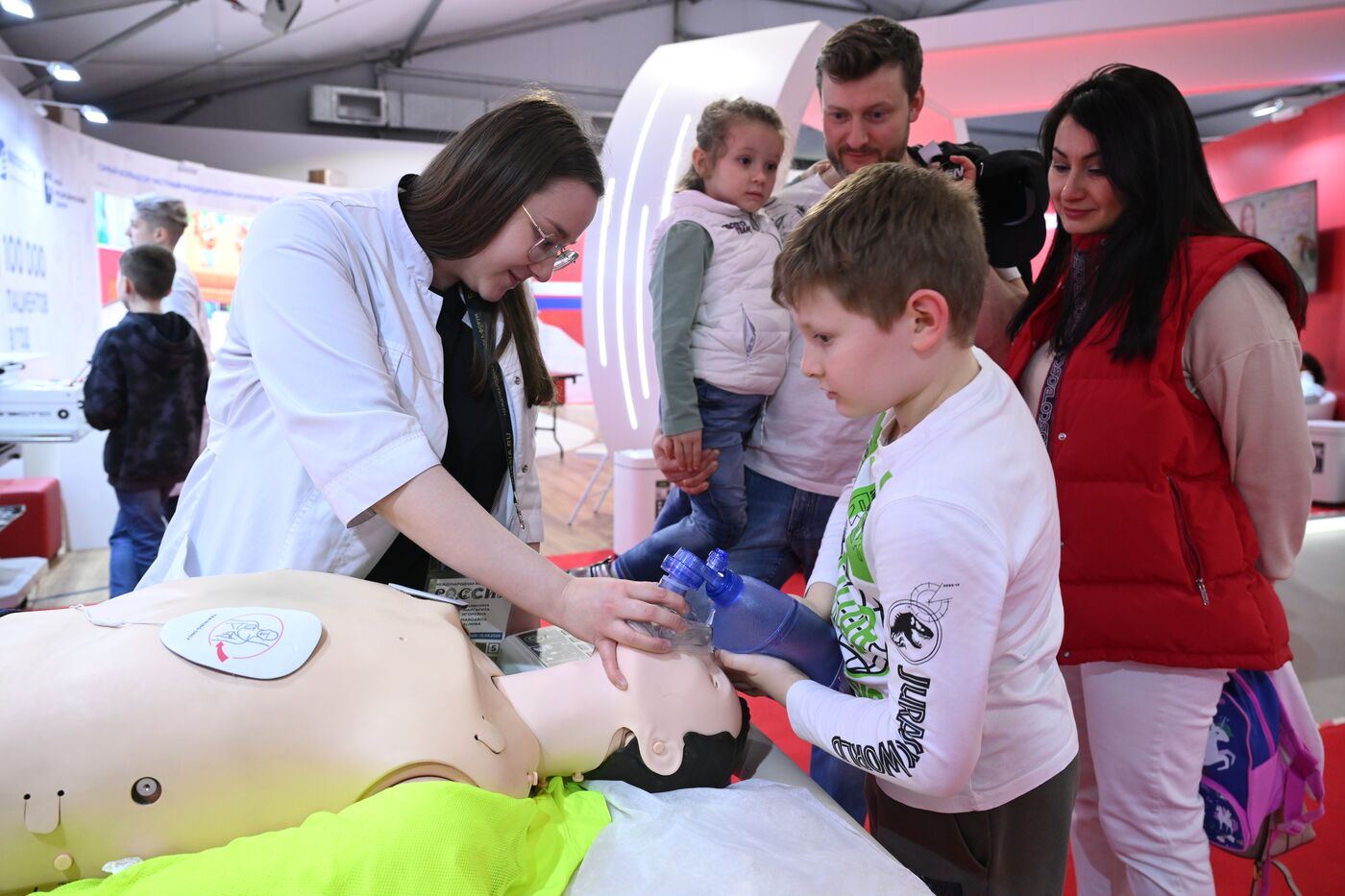 RUSSIA EXPO. Events held as part of Health Day