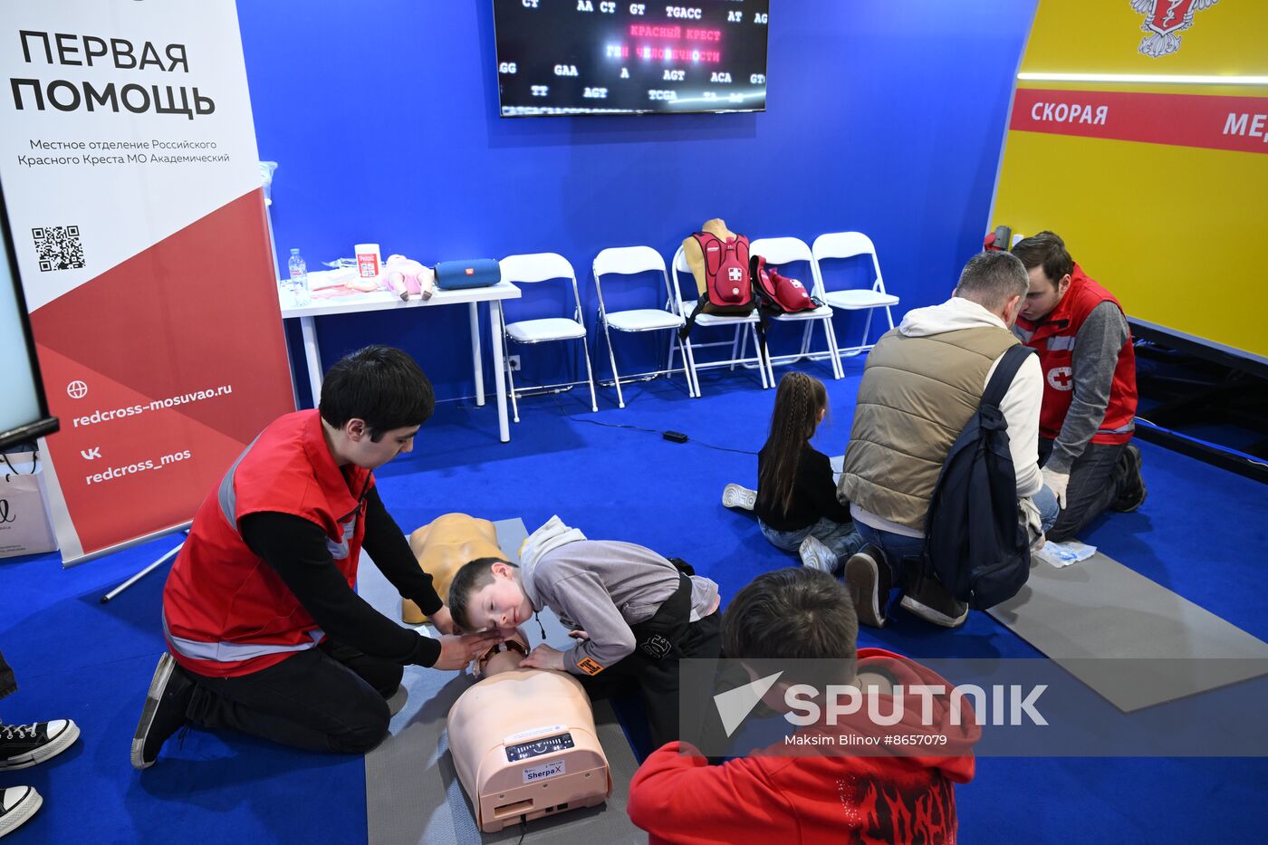 RUSSIA EXPO. Events held as part of Health Day