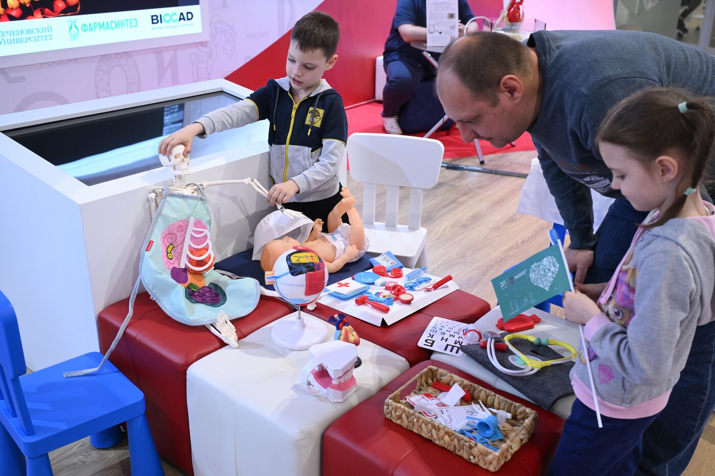 RUSSIA EXPO. Events held as part of Health Day