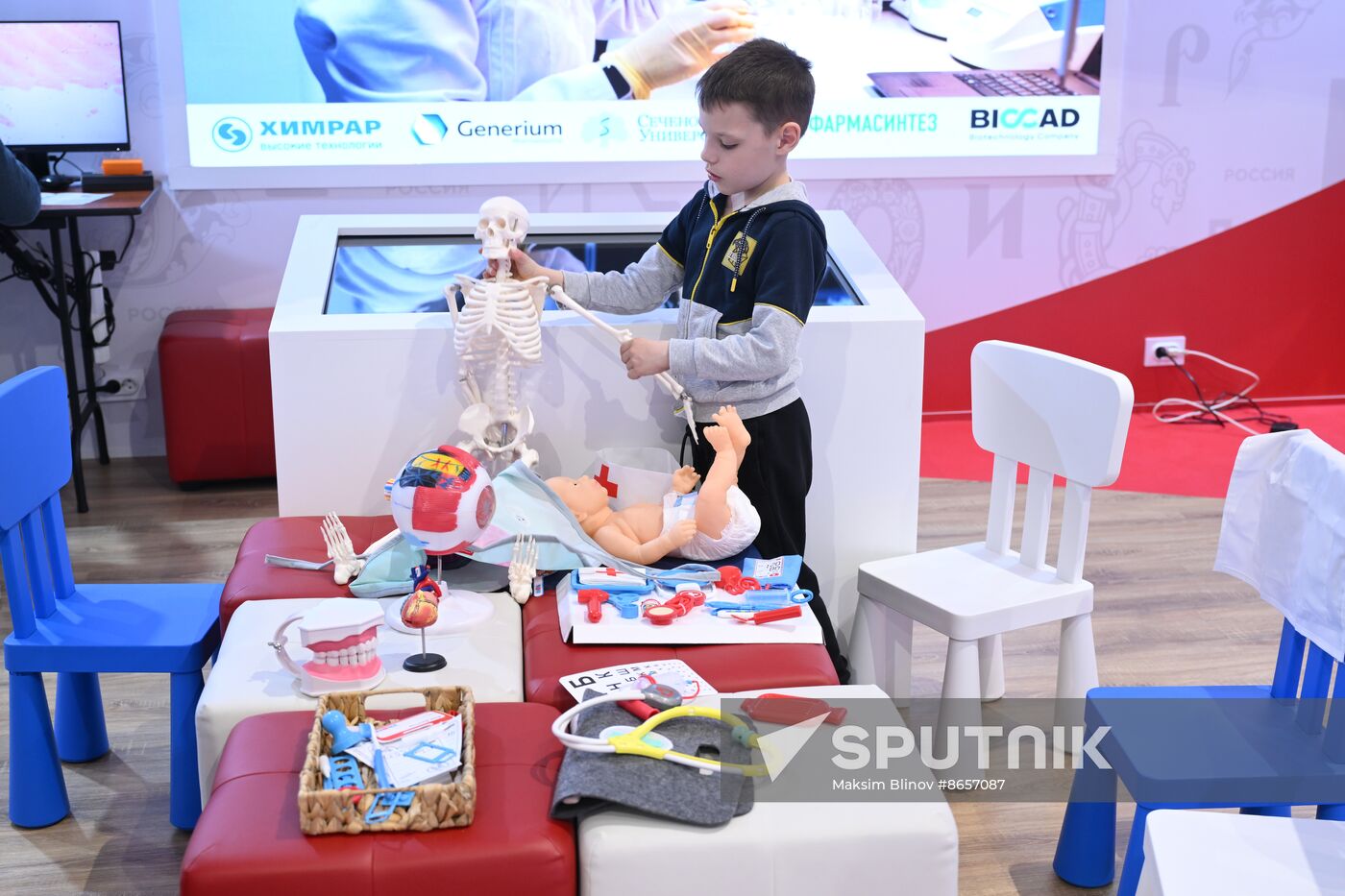 RUSSIA EXPO. Events held as part of Health Day