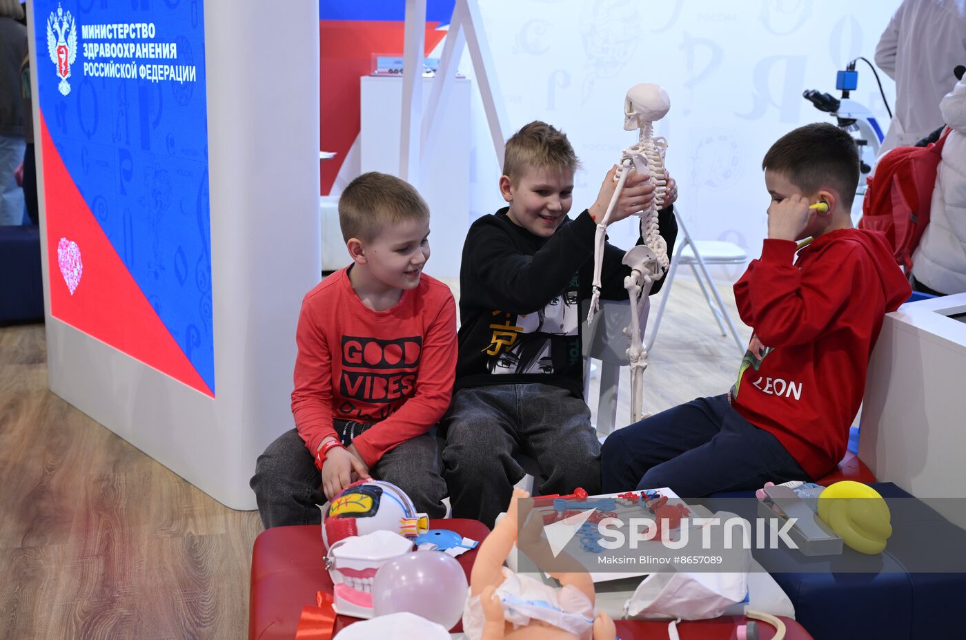 RUSSIA EXPO. Events held as part of Health Day