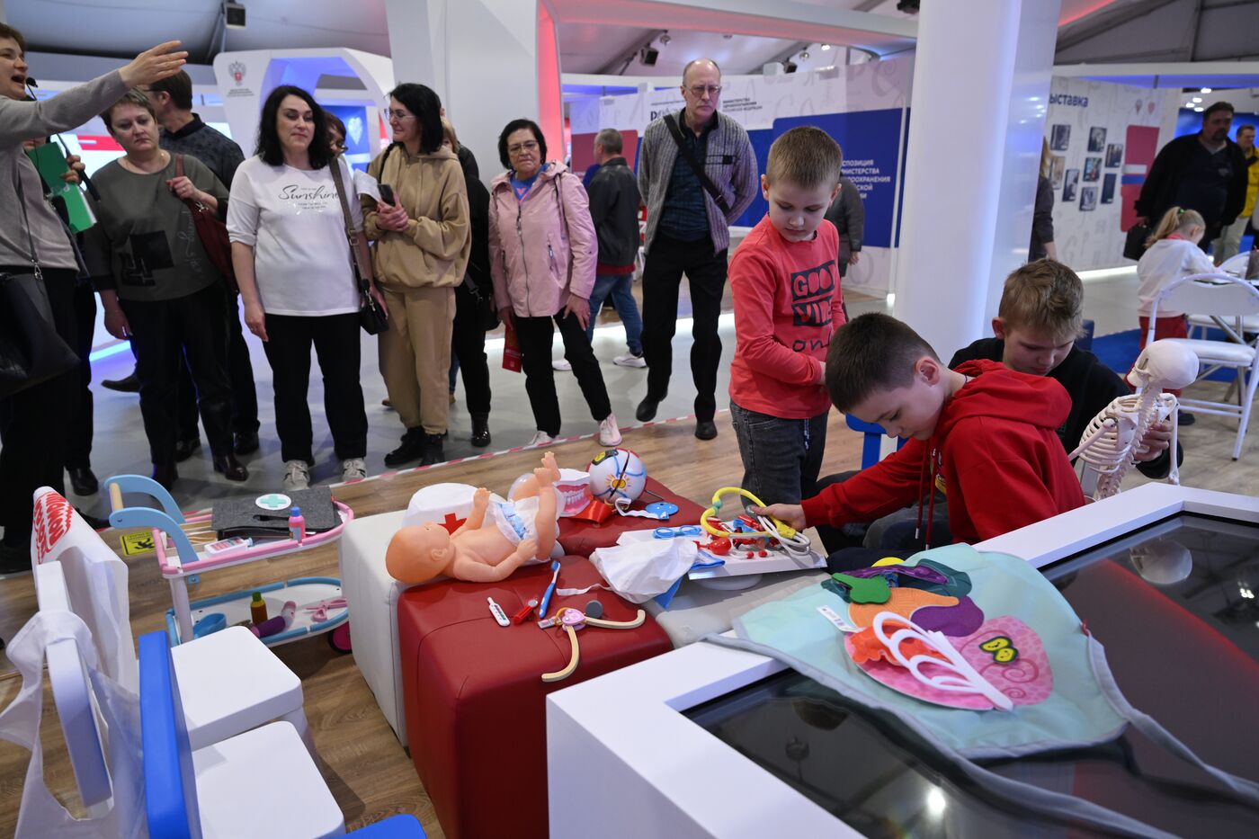 RUSSIA EXPO. Events held as part of Health Day