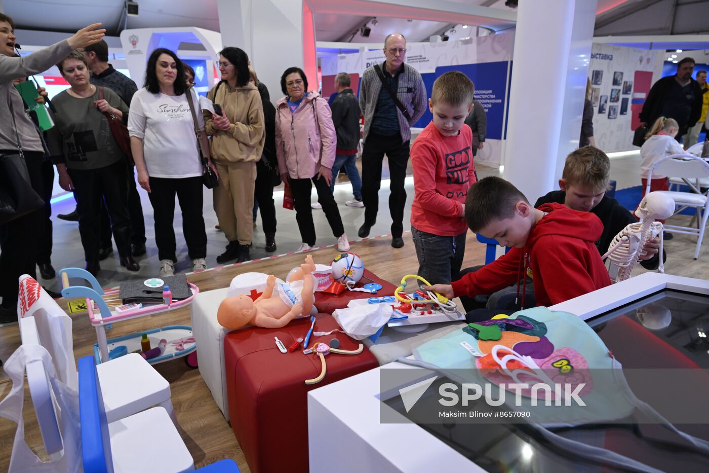 RUSSIA EXPO. Events held as part of Health Day