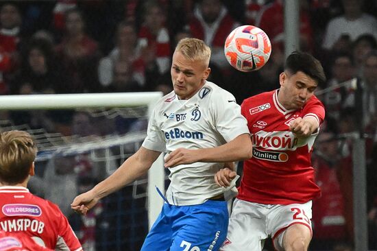 Russia Soccer Premier-League Dynamo - Spartak