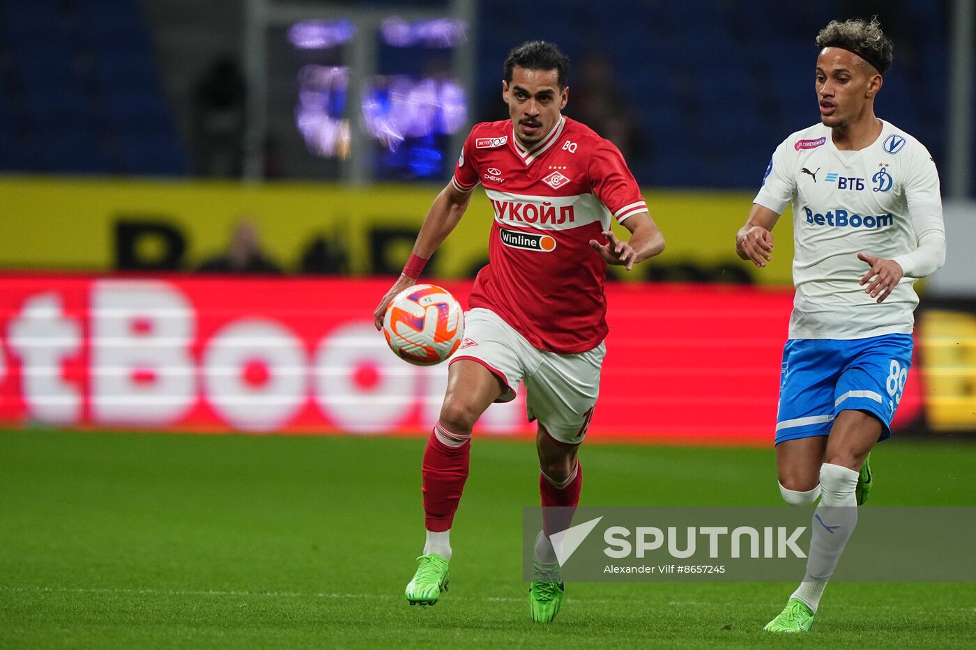 Russia Soccer Premier-League Dynamo - Spartak