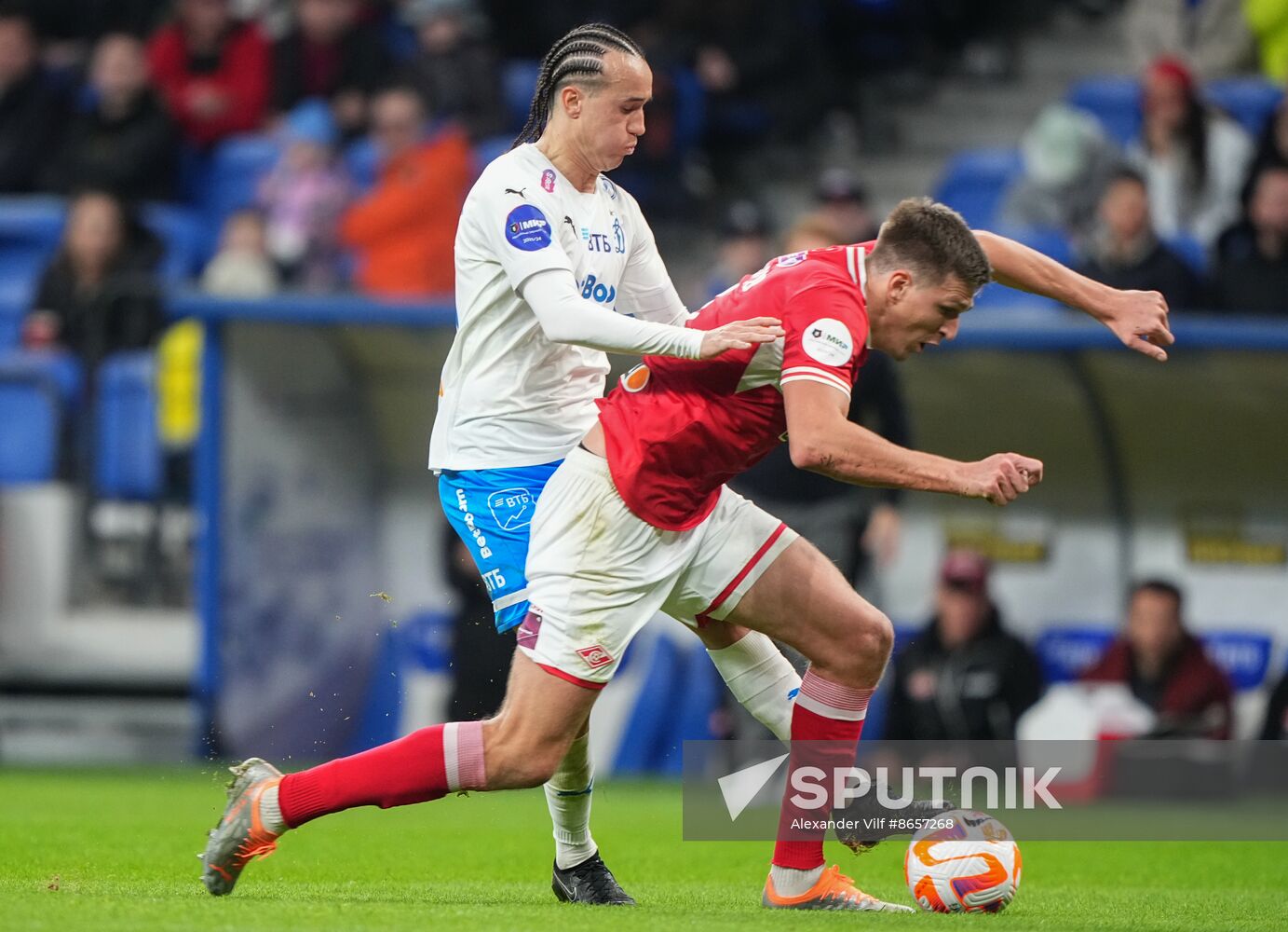 Russia Soccer Premier-League Dynamo - Spartak