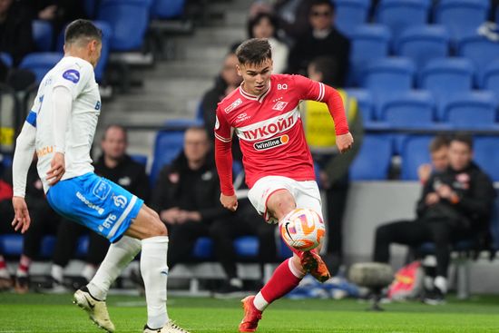 Russia Soccer Premier-League Dynamo - Spartak