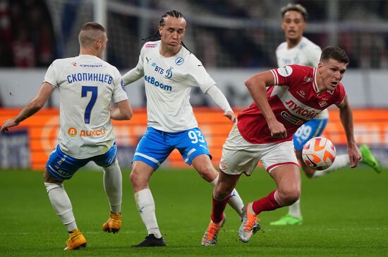 Russia Soccer Premier-League Dynamo - Spartak