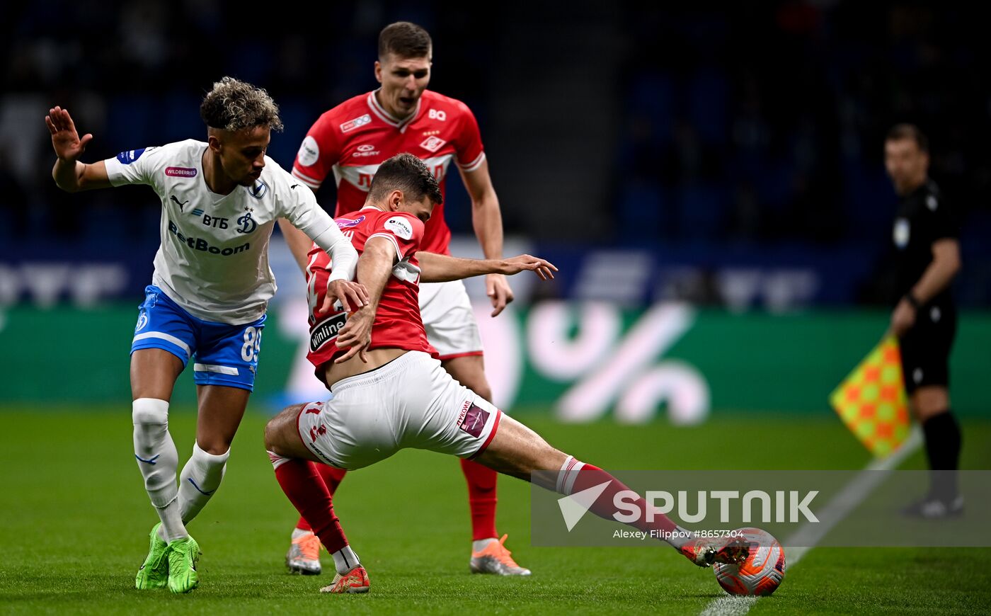 Russia Soccer Premier-League Dynamo - Spartak