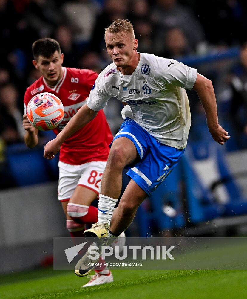 Russia Soccer Premier-League Dynamo - Spartak