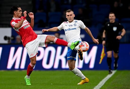 Russia Soccer Premier-League Dynamo - Spartak