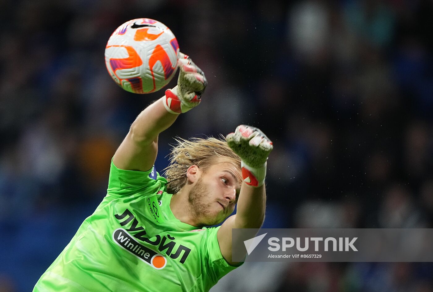 Russia Soccer Premier-League Dynamo - Spartak