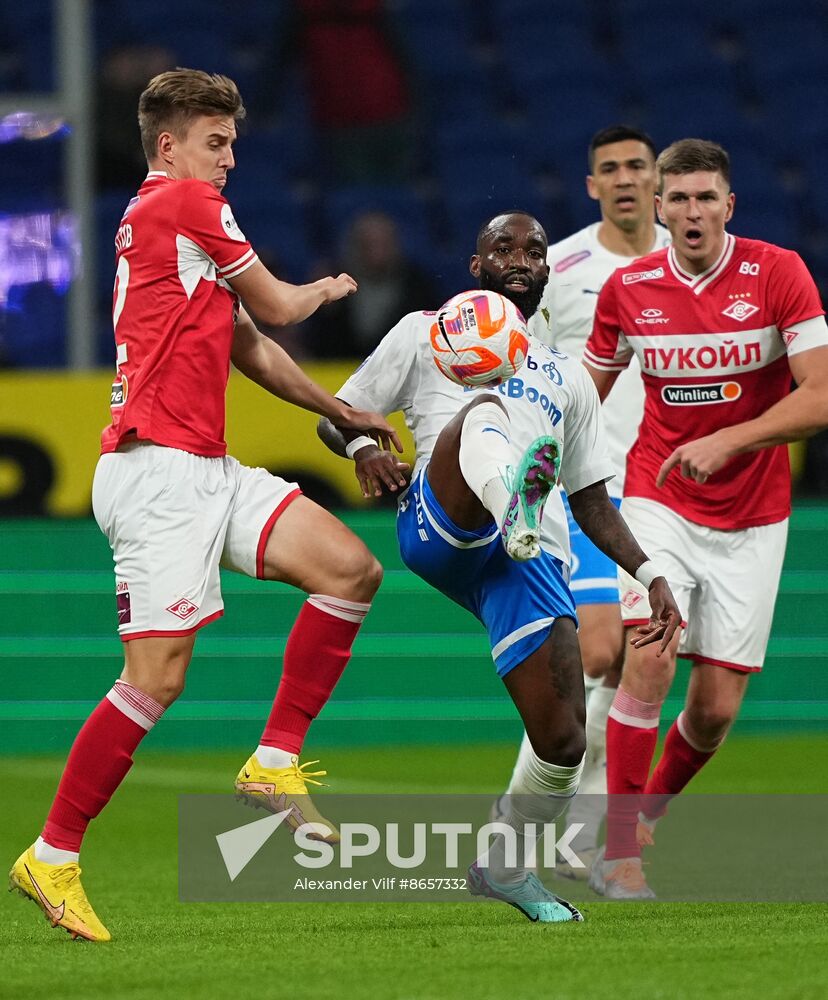 Russia Soccer Premier-League Dynamo - Spartak