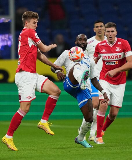 Russia Soccer Premier-League Dynamo - Spartak