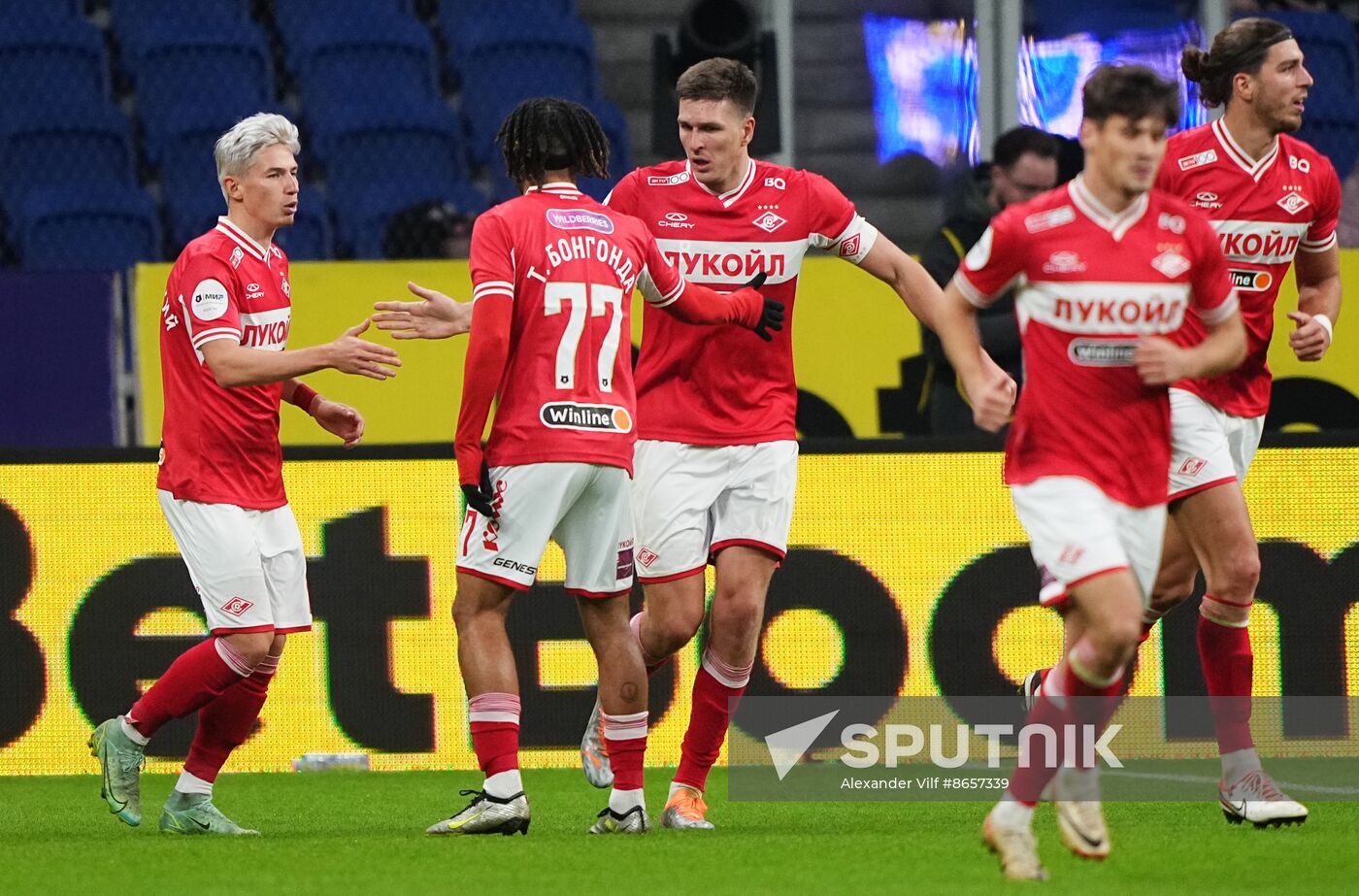 Russia Soccer Premier-League Dynamo - Spartak