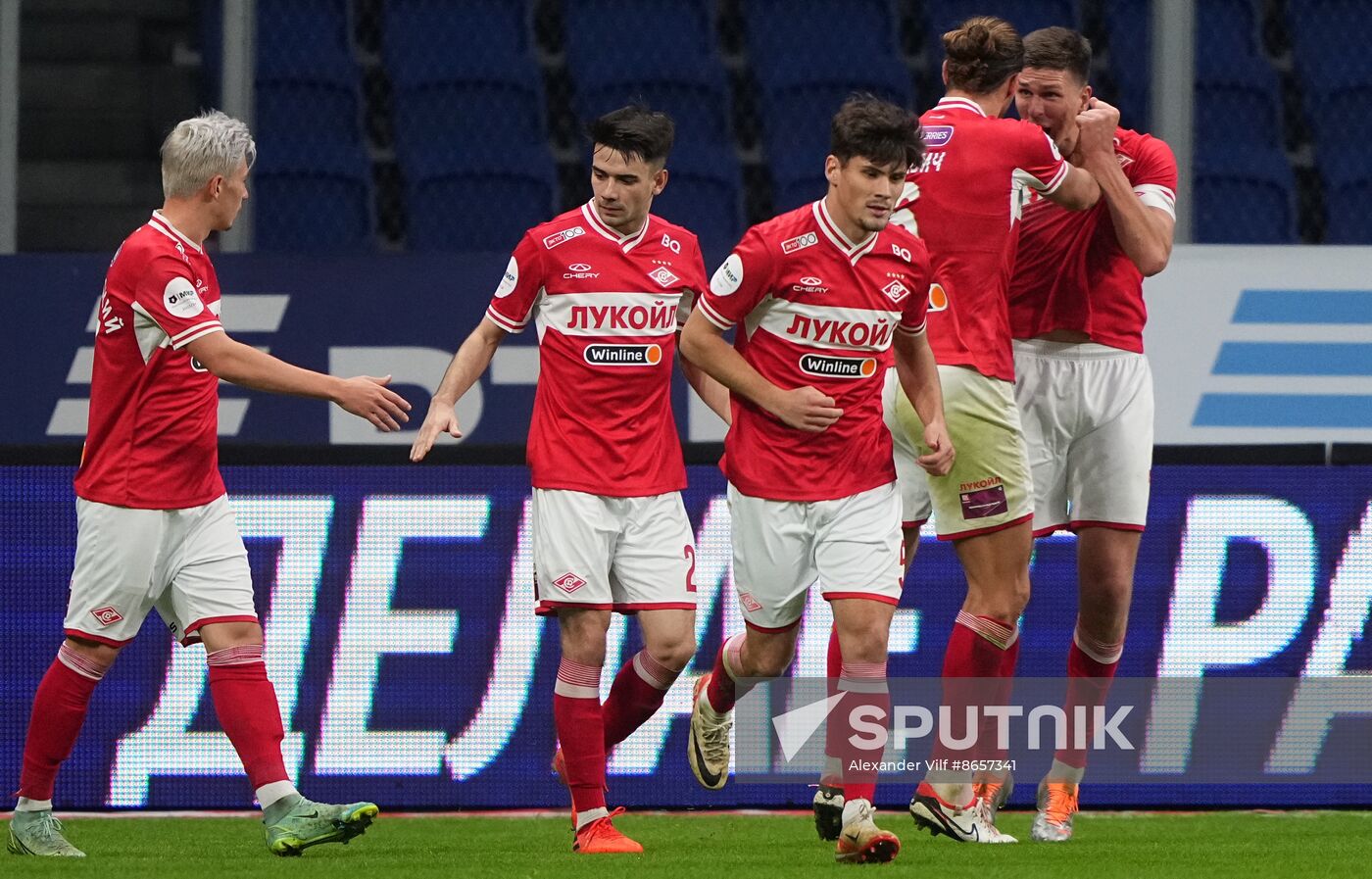 Russia Soccer Premier-League Dynamo - Spartak