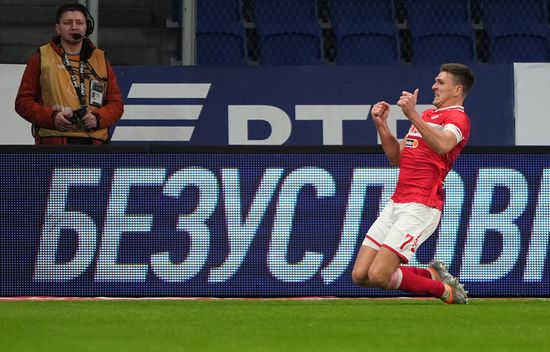 Russia Soccer Premier-League Dynamo - Spartak