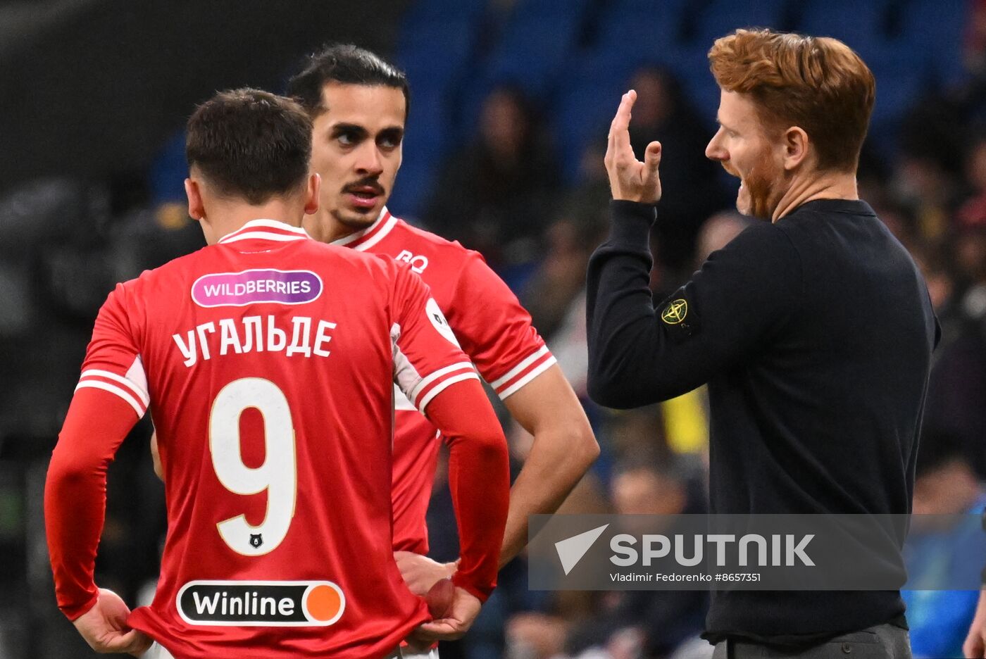 Russia Soccer Premier-League Dynamo - Spartak