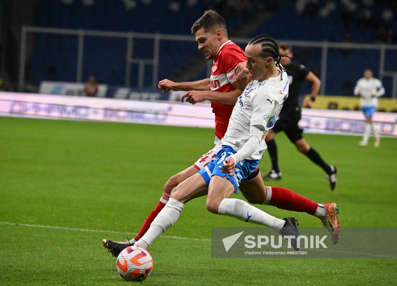 Russia Soccer Premier-League Dynamo - Spartak