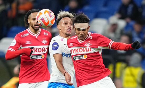 Russia Soccer Premier-League Dynamo - Spartak