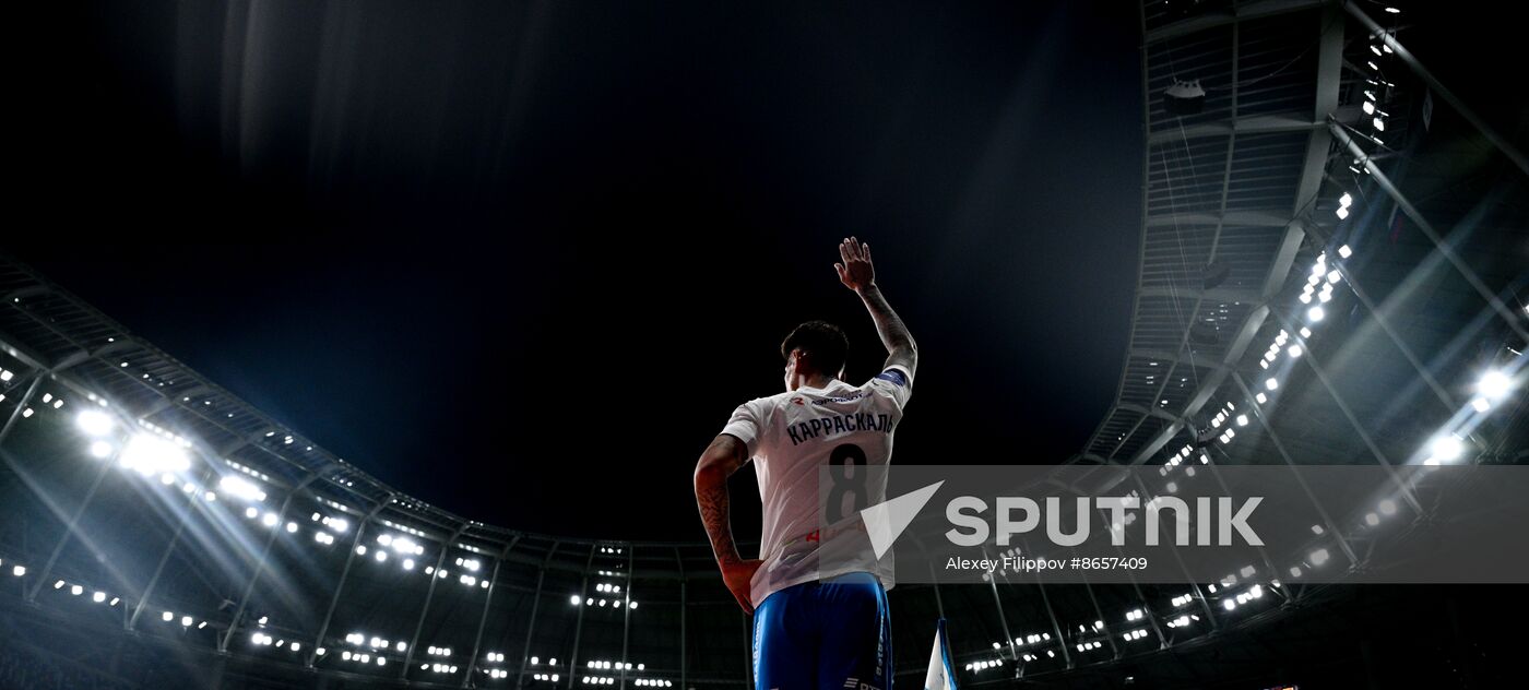 Russia Soccer Premier-League Dynamo - Spartak
