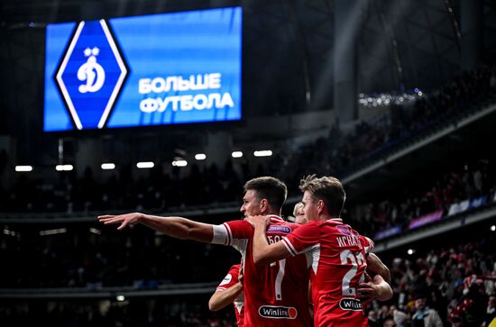 Russia Soccer Premier-League Dynamo - Spartak