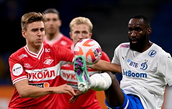 Russia Soccer Premier-League Dynamo - Spartak