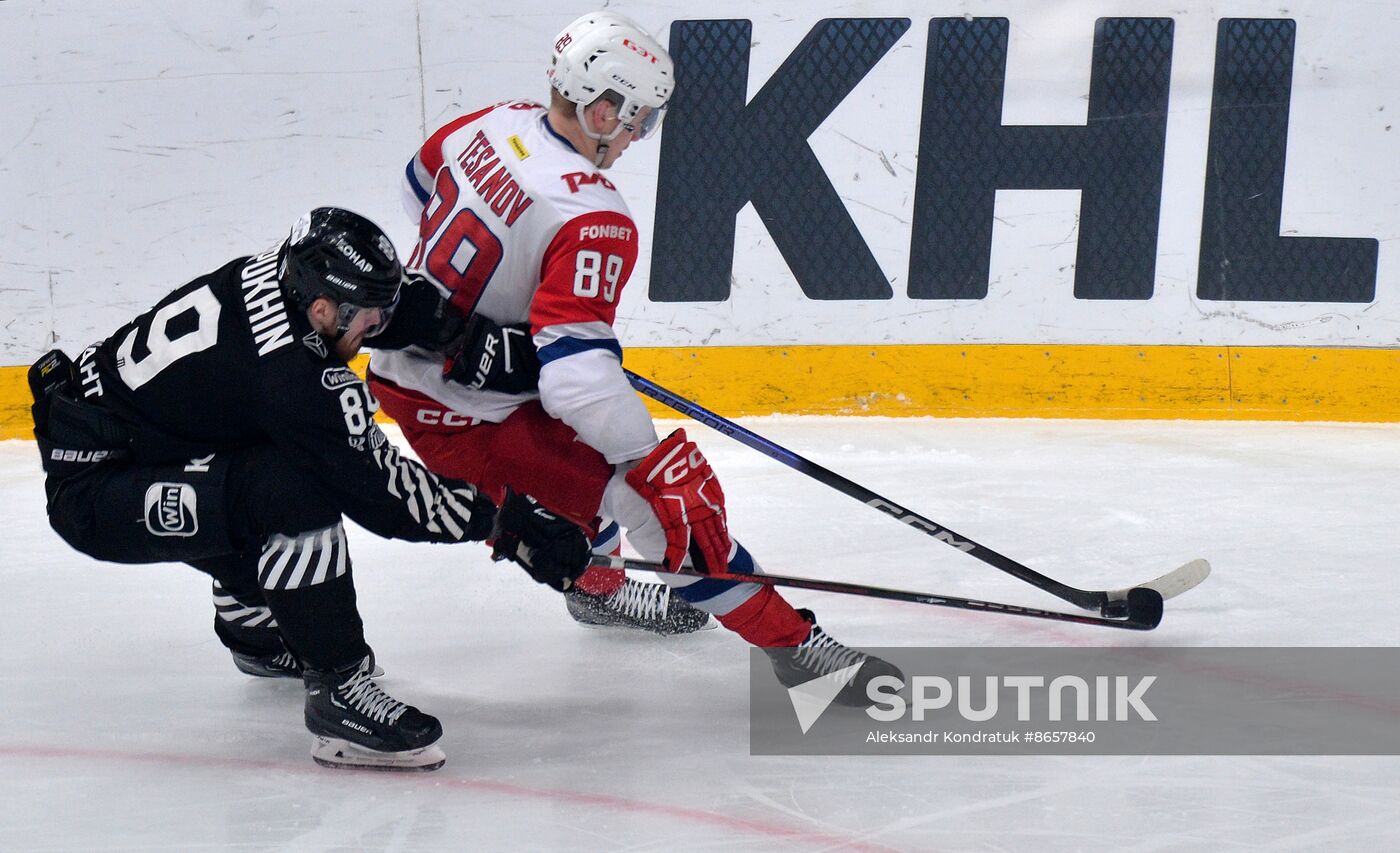 Russia Ice Hockey Kontinental League Traktor - Lokomotiv