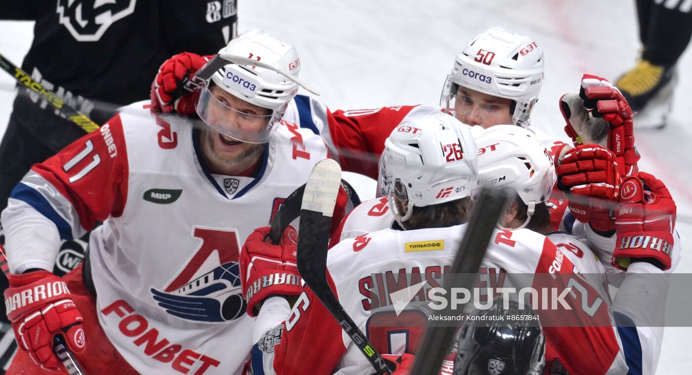 Russia Ice Hockey Kontinental League Traktor - Lokomotiv