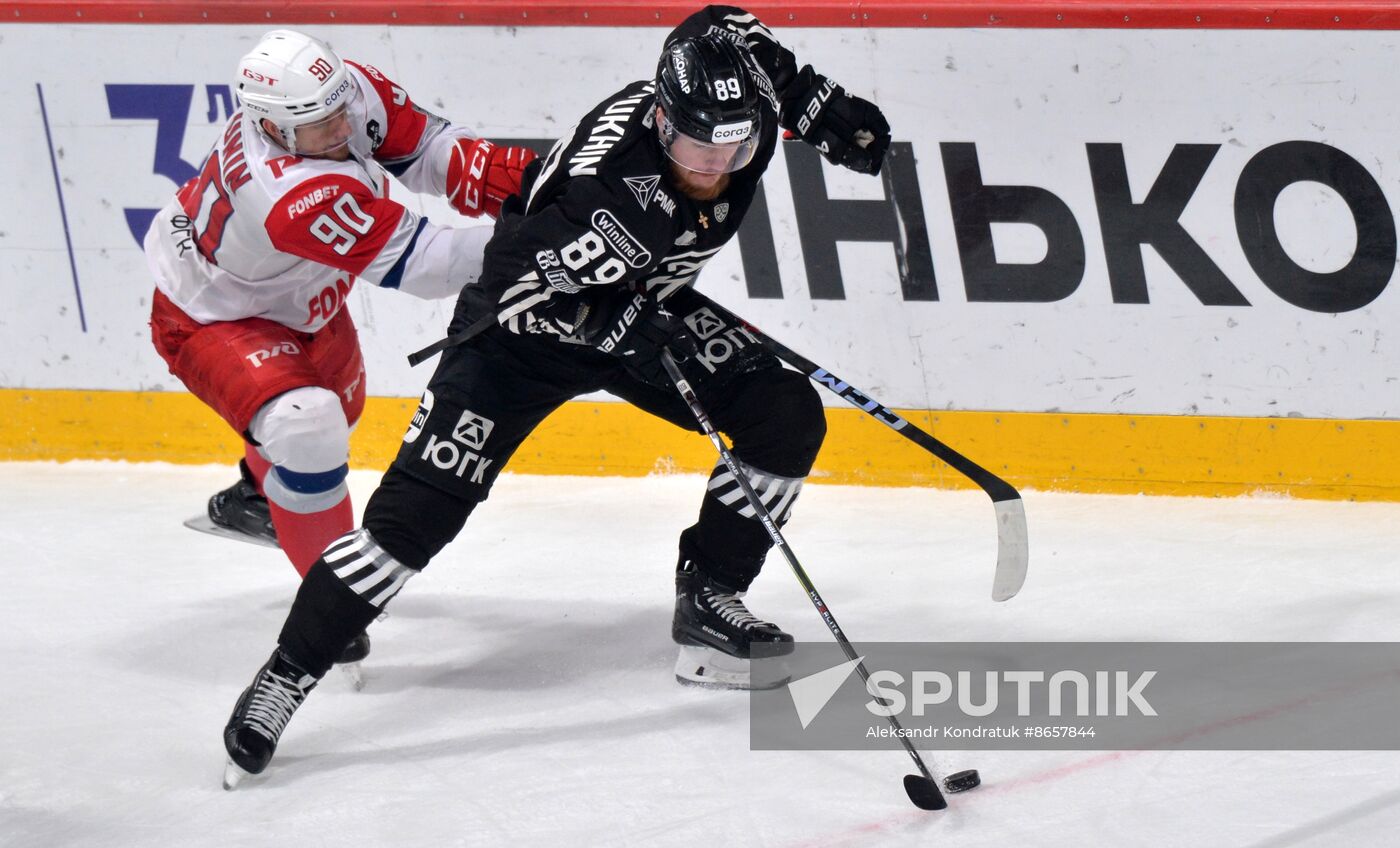 Russia Ice Hockey Kontinental League Traktor - Lokomotiv