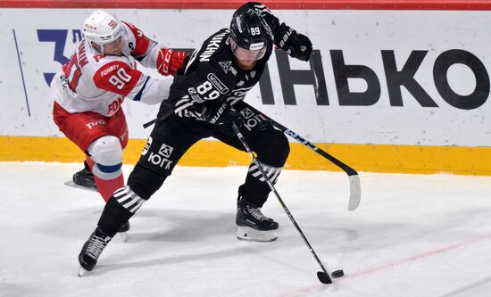 Russia Ice Hockey Kontinental League Traktor - Lokomotiv