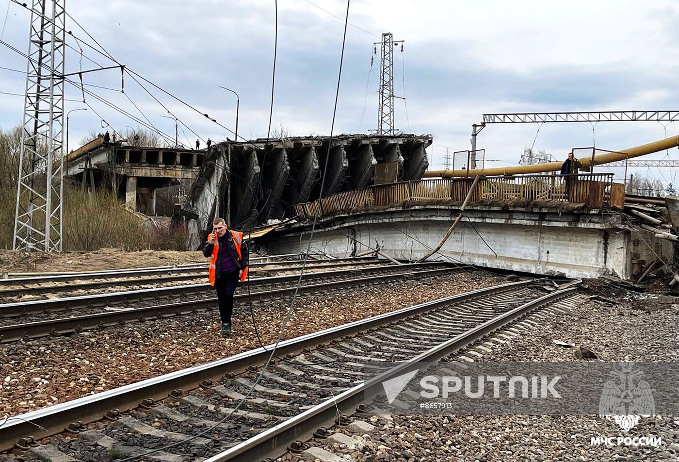 Russia Bridge Collapse