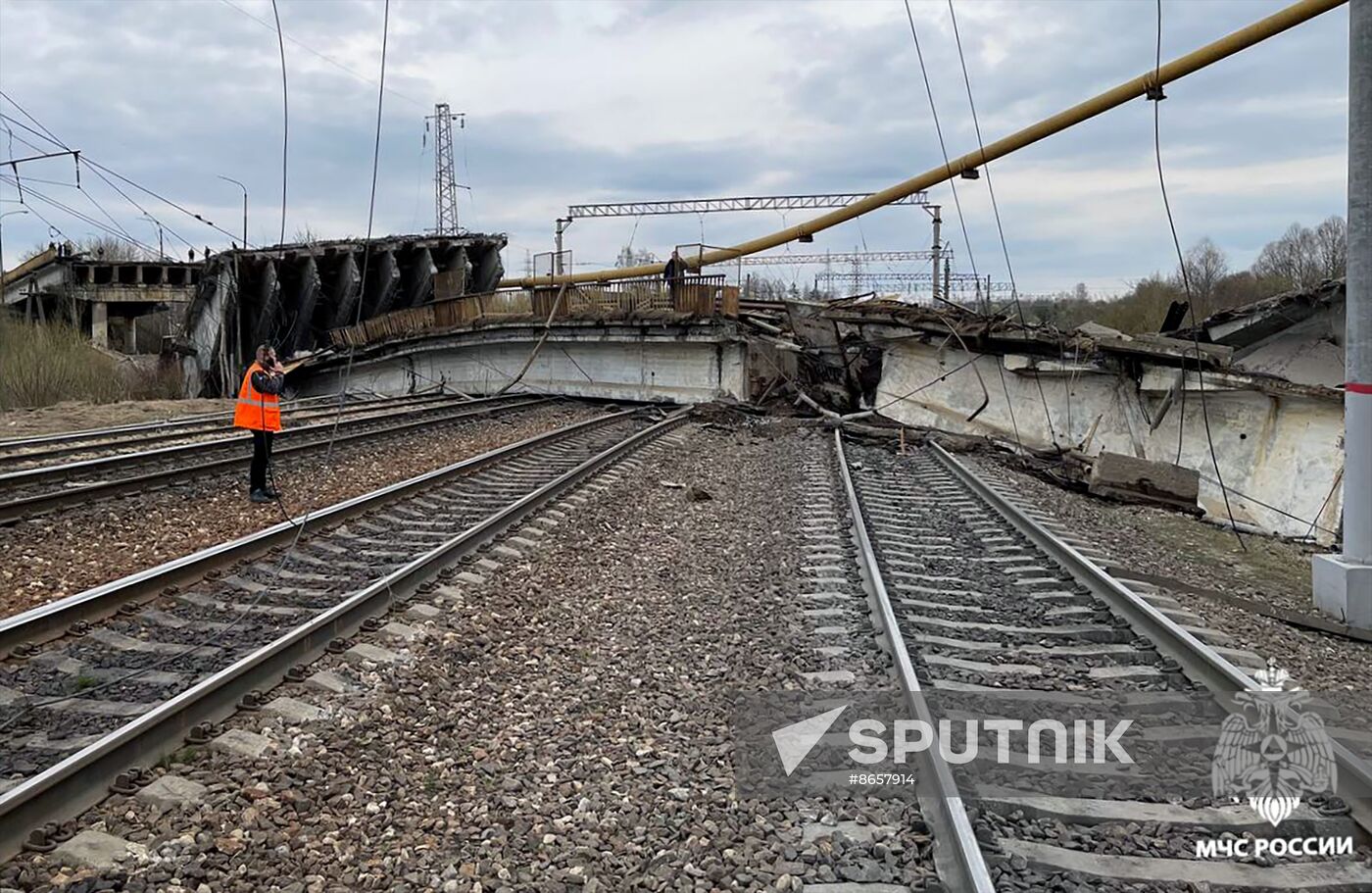 Russia Bridge Collapse