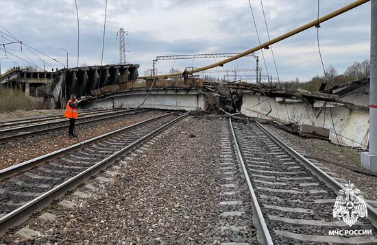 Russia Bridge Collapse