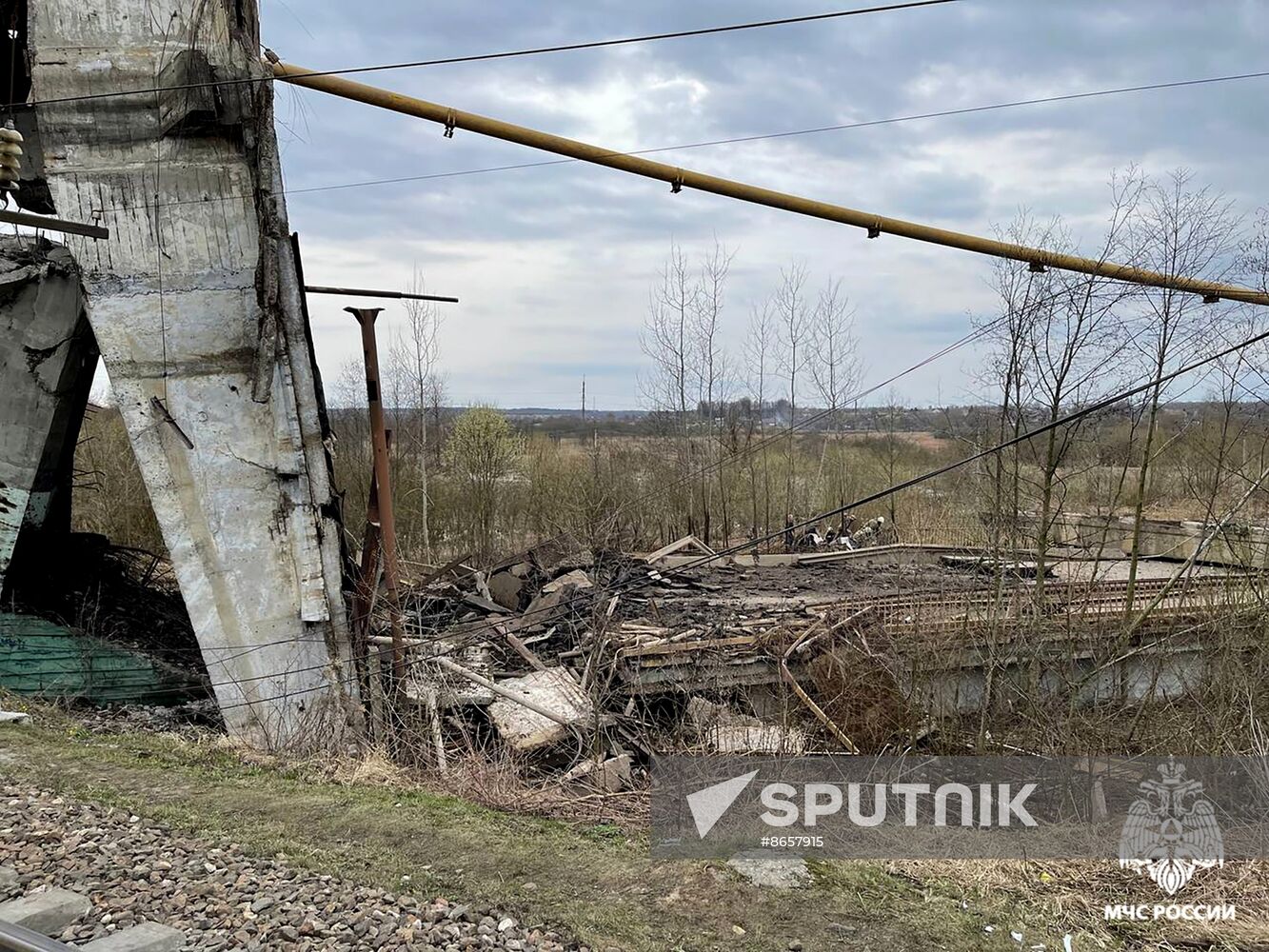 Russia Bridge Collapse