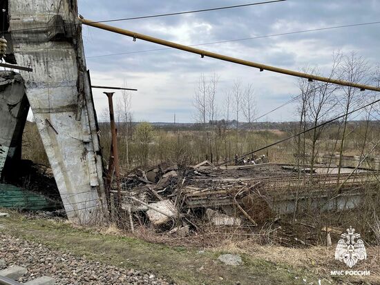 Russia Bridge Collapse