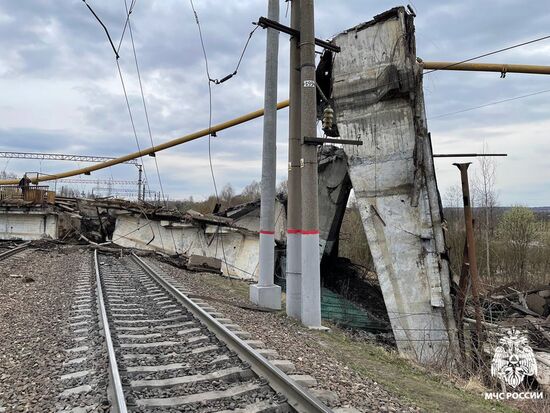 Russia Bridge Collapse