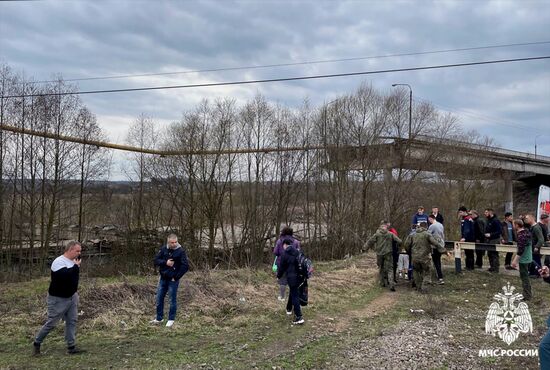 Russia Bridge Collapse