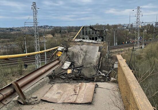 Russia Bridge Collapse