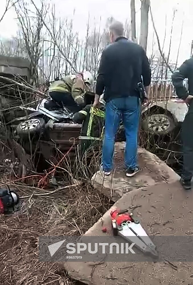 Russia Bridge Collapse