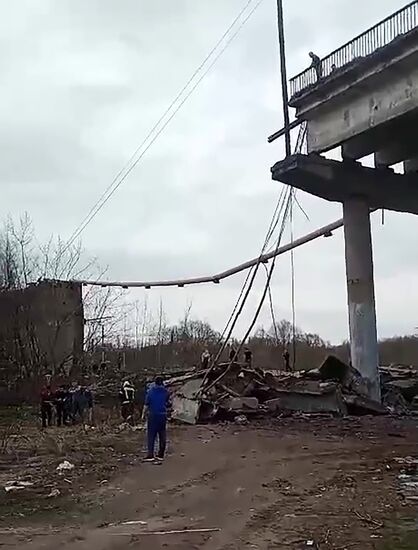 Russia Bridge Collapse