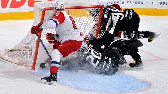 Russia Ice Hockey Kontinental League Traktor - Lokomotiv