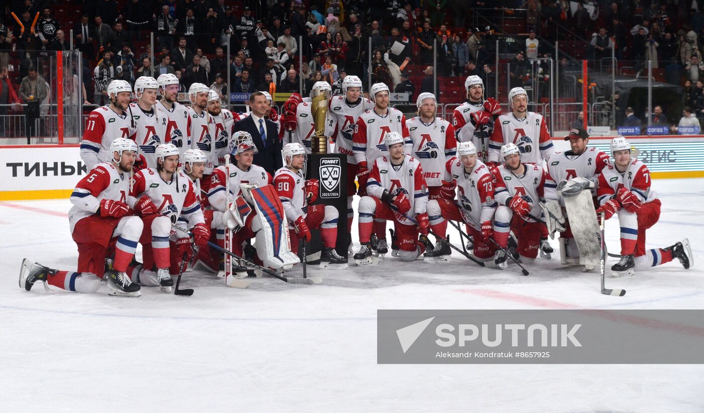 Russia Ice Hockey Kontinental League Traktor - Lokomotiv