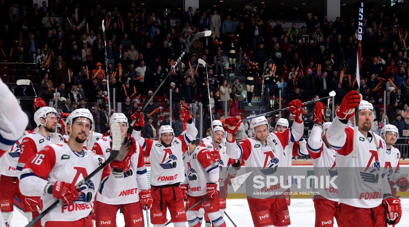 Russia Ice Hockey Kontinental League Traktor - Lokomotiv