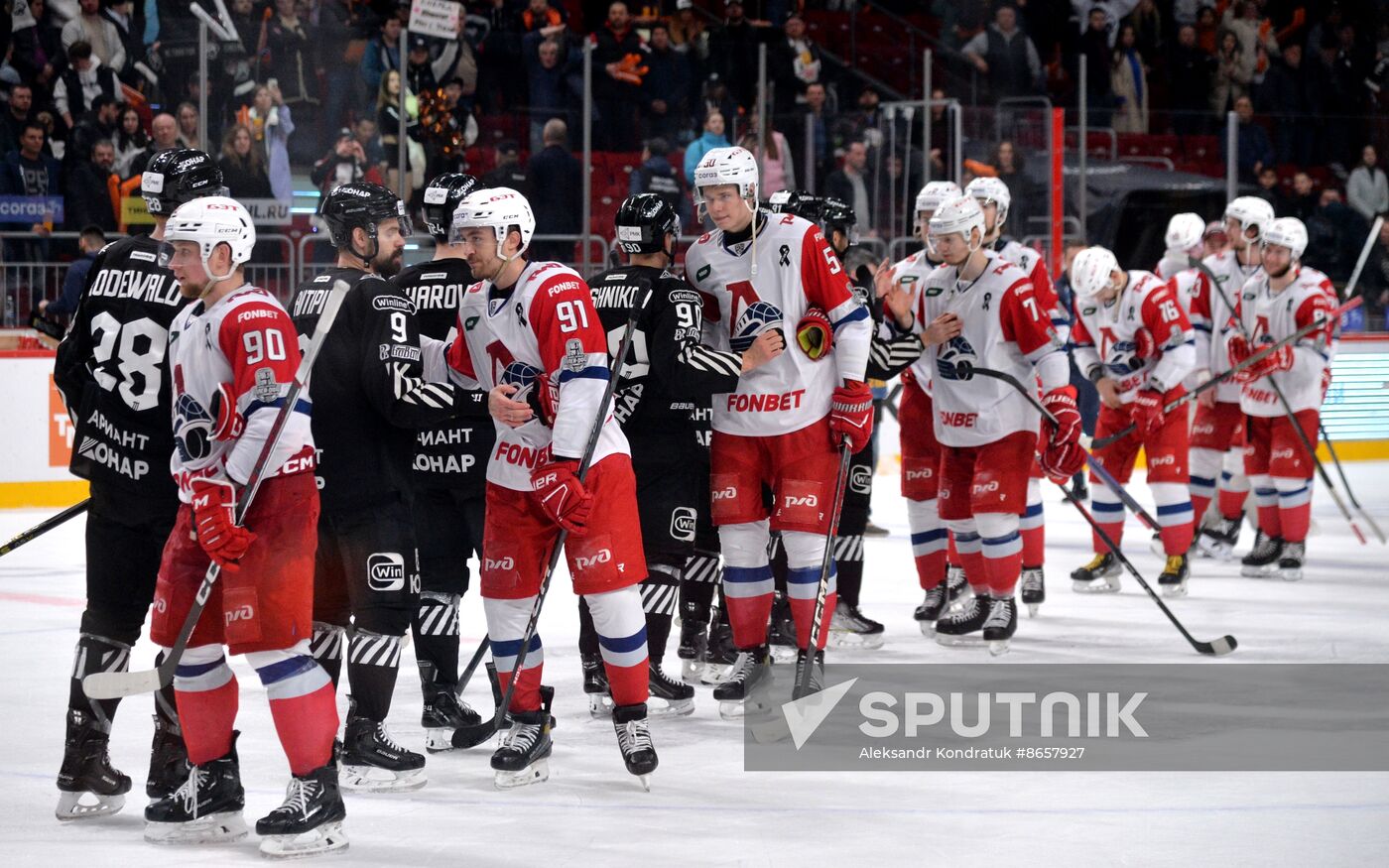 Russia Ice Hockey Kontinental League Traktor - Lokomotiv