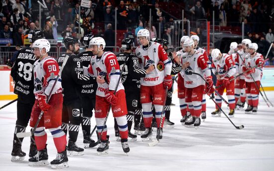 Russia Ice Hockey Kontinental League Traktor - Lokomotiv