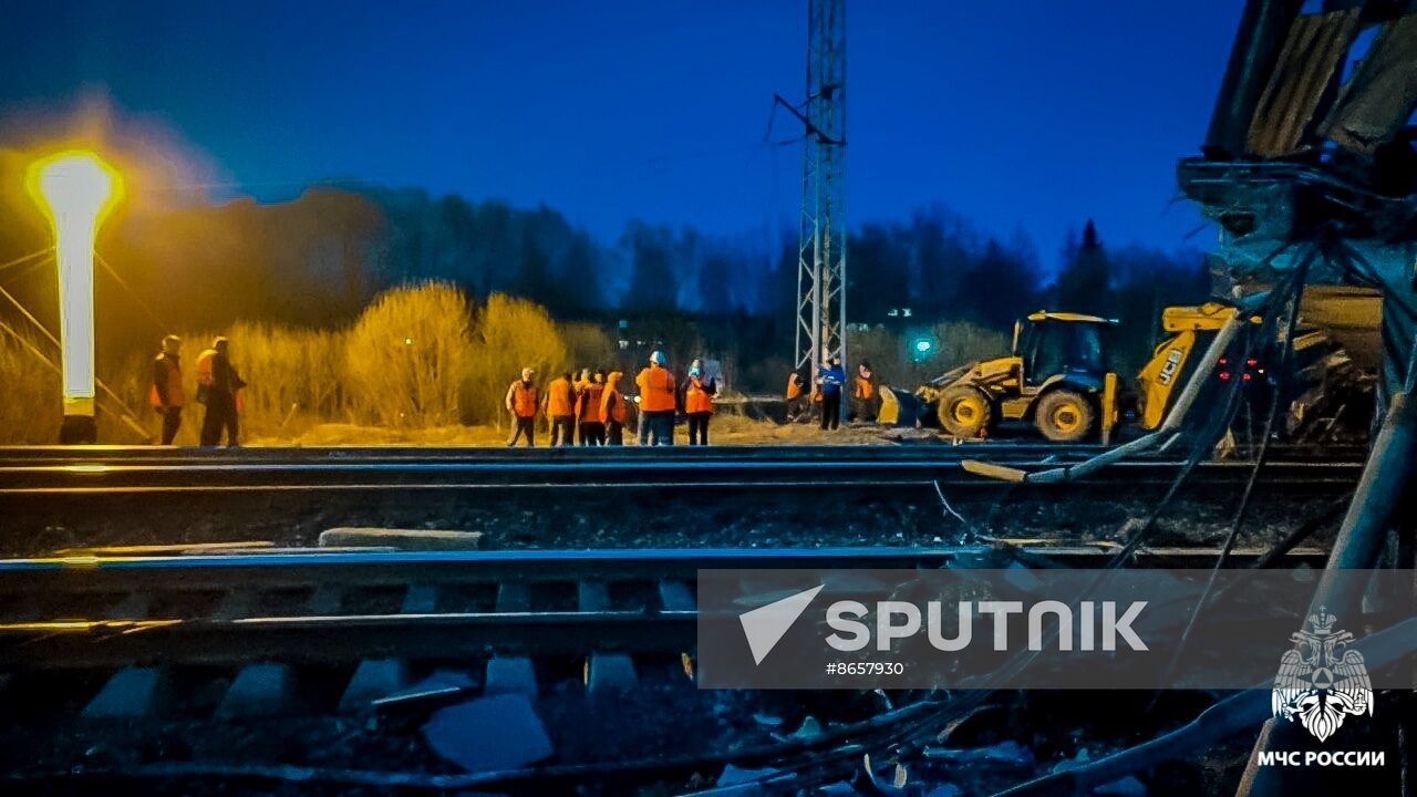 Russia Bridge Collapse