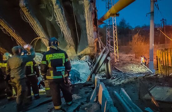 Russia Bridge Collapse